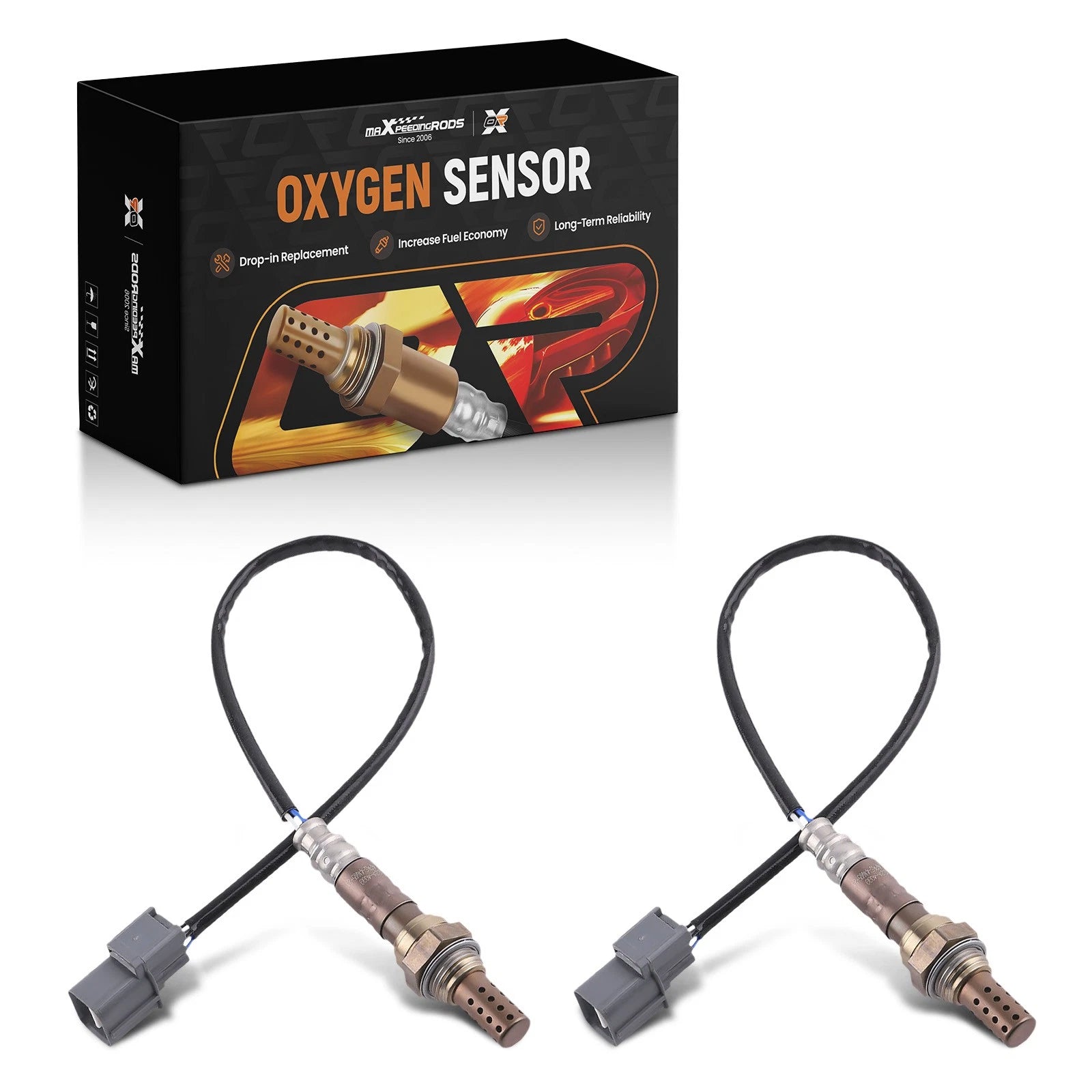 2pc Oxygen O2 Sensor Set for Honda Civic 1.6L (1999) 2344099
