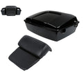 Black Chopped Trunk Backrest for Harley Davidson Touring (1997–2013)