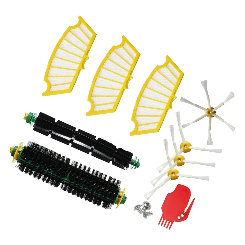 Robot Vacuum Brush Set for Efficient Dirt Removal (Compatible with )