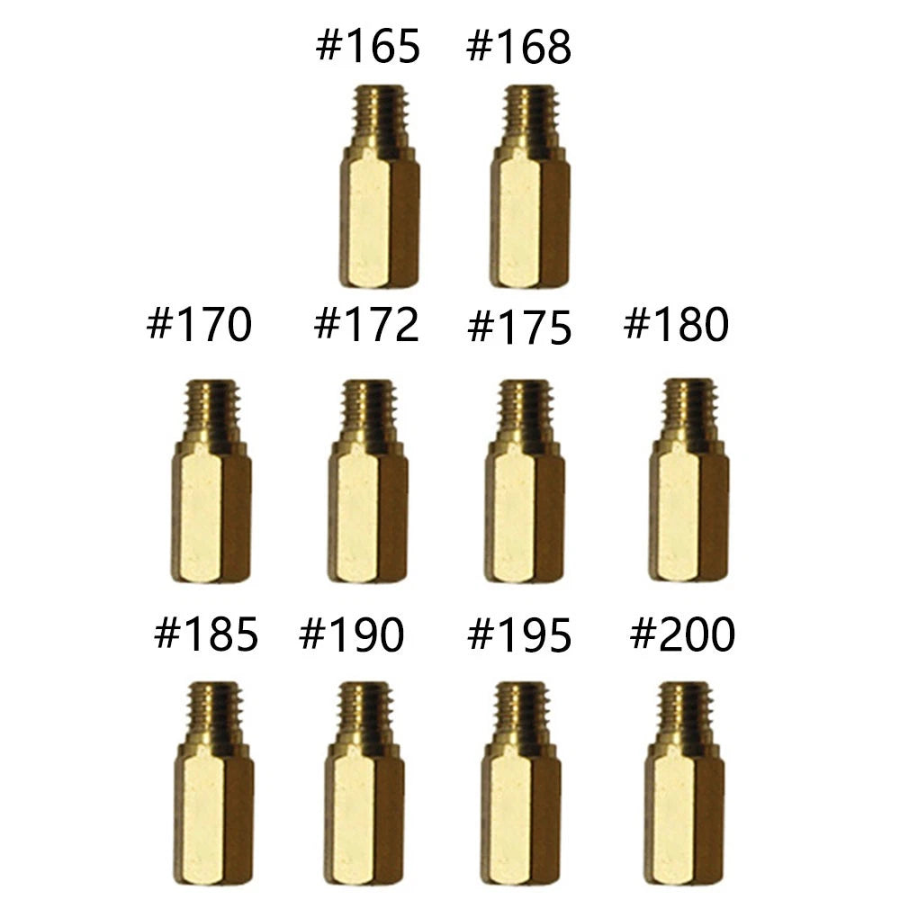 10Pcs Carburetor Main Jets Kit for CVK K165-K200