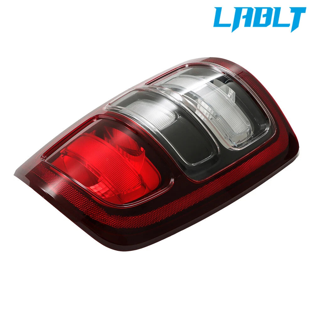 Driver Left Side Tail Light Black Bezel Halogen for Ram 2500 (2019–2022)