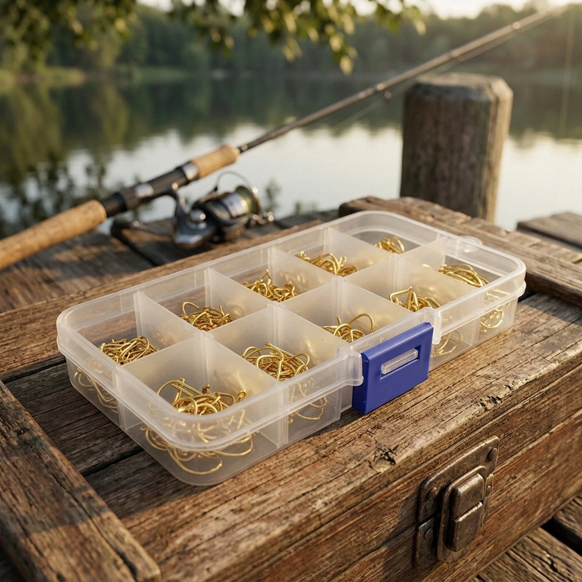 Fishing Hooks with Sharpened Barb for Jig Fishing (No Specific Years)