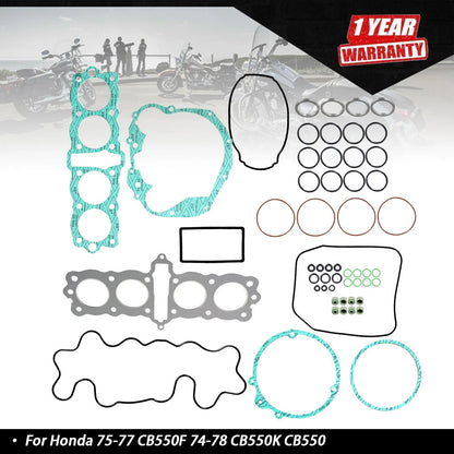 Engine Gasket Kit Set for Honda CB550F (1975–1977), CB550K (1974–1978)