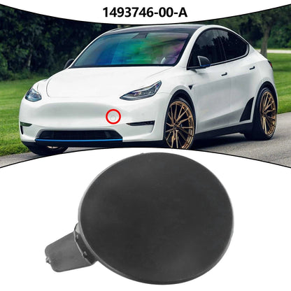 2021-2022 Front TOW CAP Tow Hook New Plastic Towing Eye Cover Cap Black