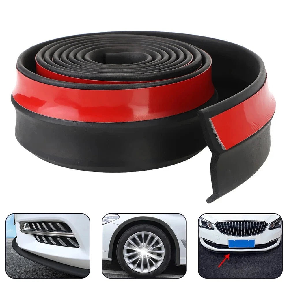 Rubber Front Bumper Lip Splitter for