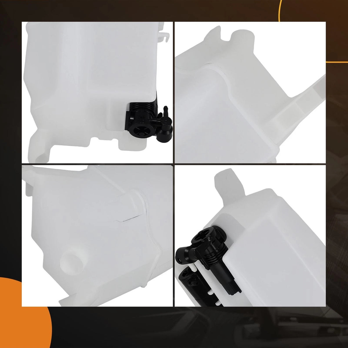 Washer Fluid Container with 2 Pumps for Nissan Rogue 2014–2016 28910-4BA5A