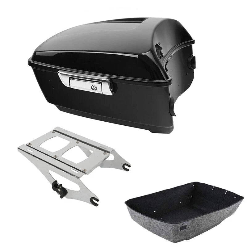 Chrome Mount Rack for Harley Touring Road Glide (2014–2026)