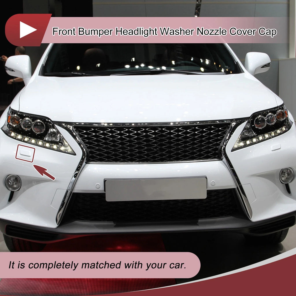 Front Left Headlight Washer Nozzle Cap Replacement for Lexus RX350 (2013–2015)