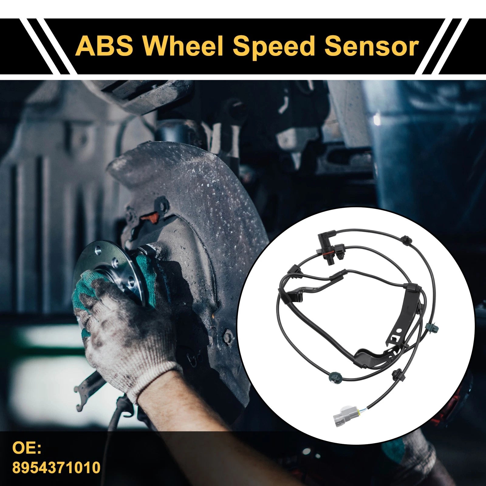 ABS Wheel Speed Sensor Front Left Replacement for Toyota Hilux (2011–2015)