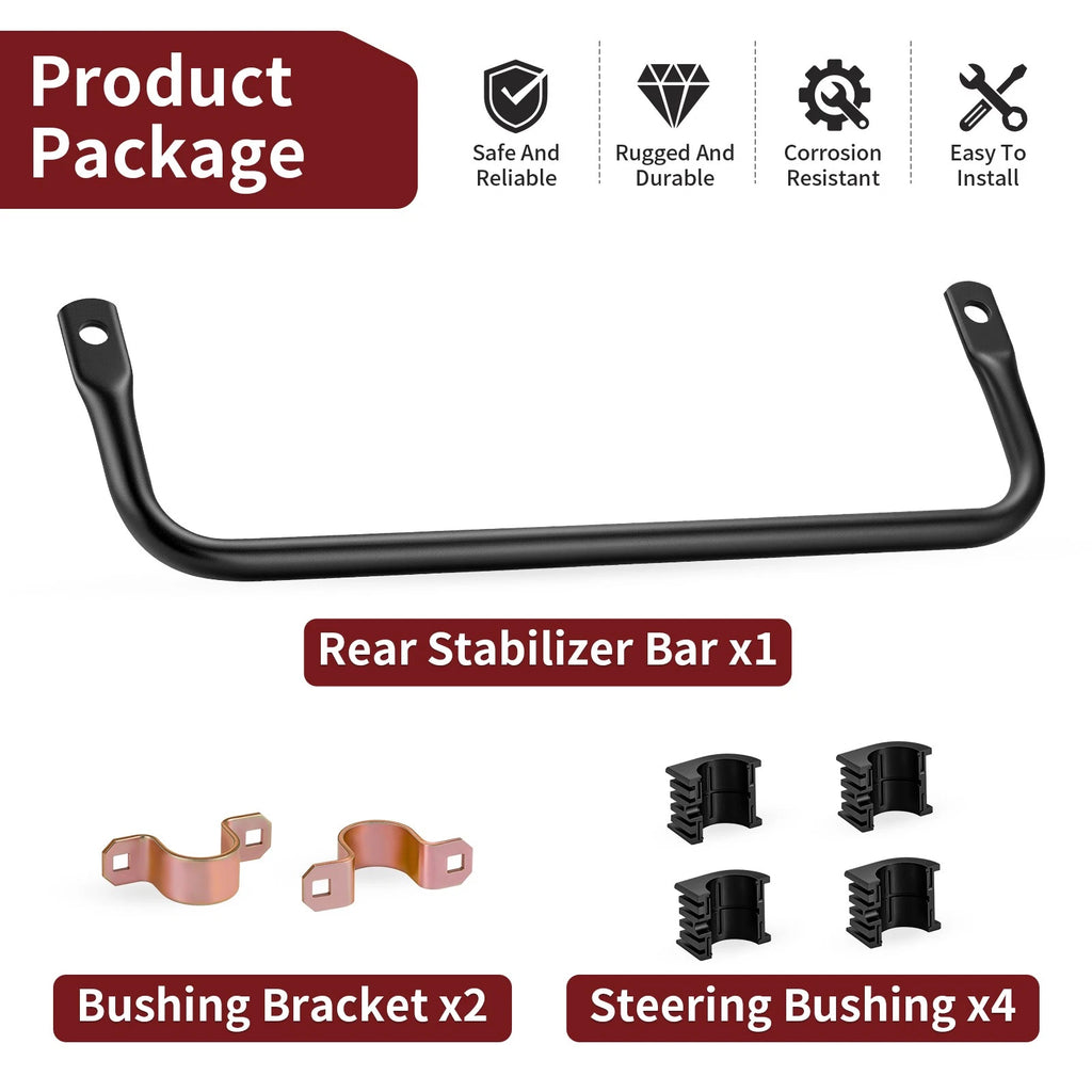 Rear Stabilizer Bar w/ Bushing for Polaris Sportsman 850 1000 XP Scrambler 850 (2015–2023)
