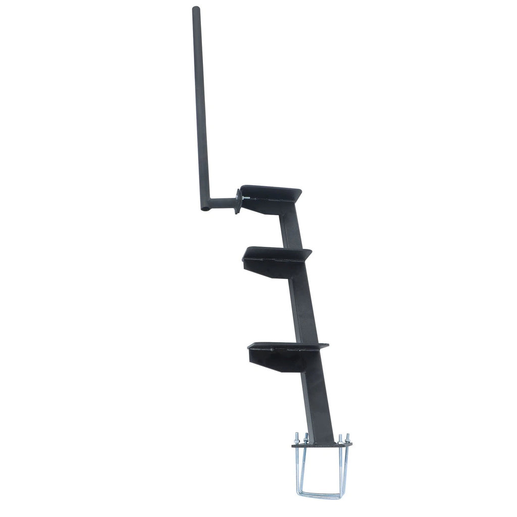 Heavy-Duty Boat Step for Universal Trailer with Handle