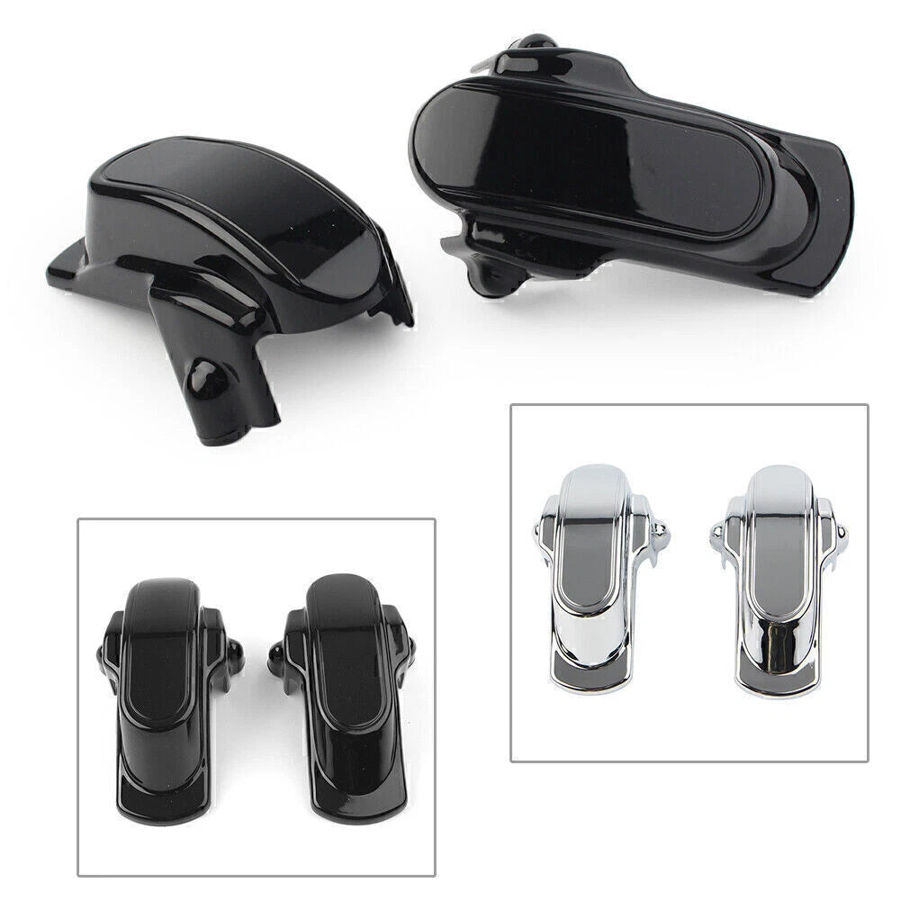 2x Rear Frame Axle Covers for Harley Dyna FXD, FXDF, FXDB (2006–2017)