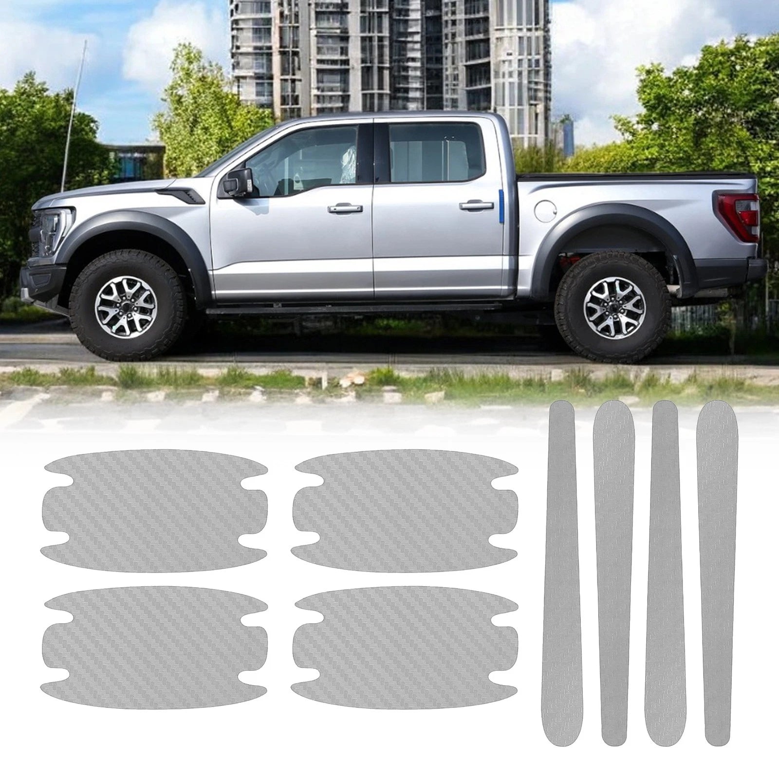 Car Door Cup Protector Sticker for Universal Vehicles (51x89mm)