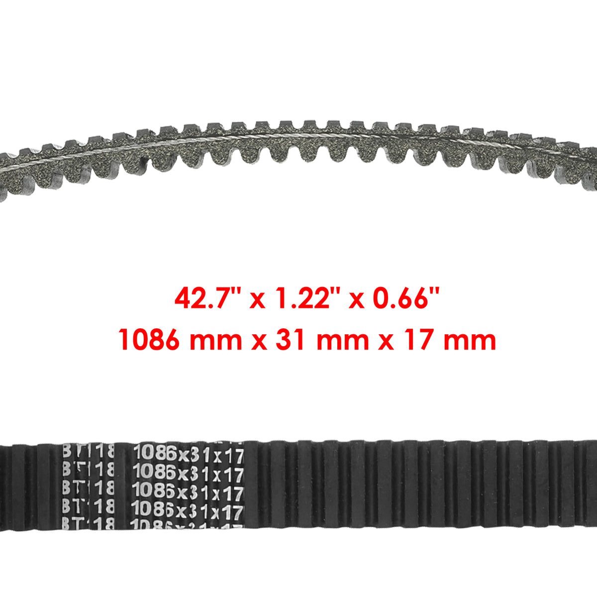 Aramid Drive Belt Replacement for Polaris RZR 900 2014–2024