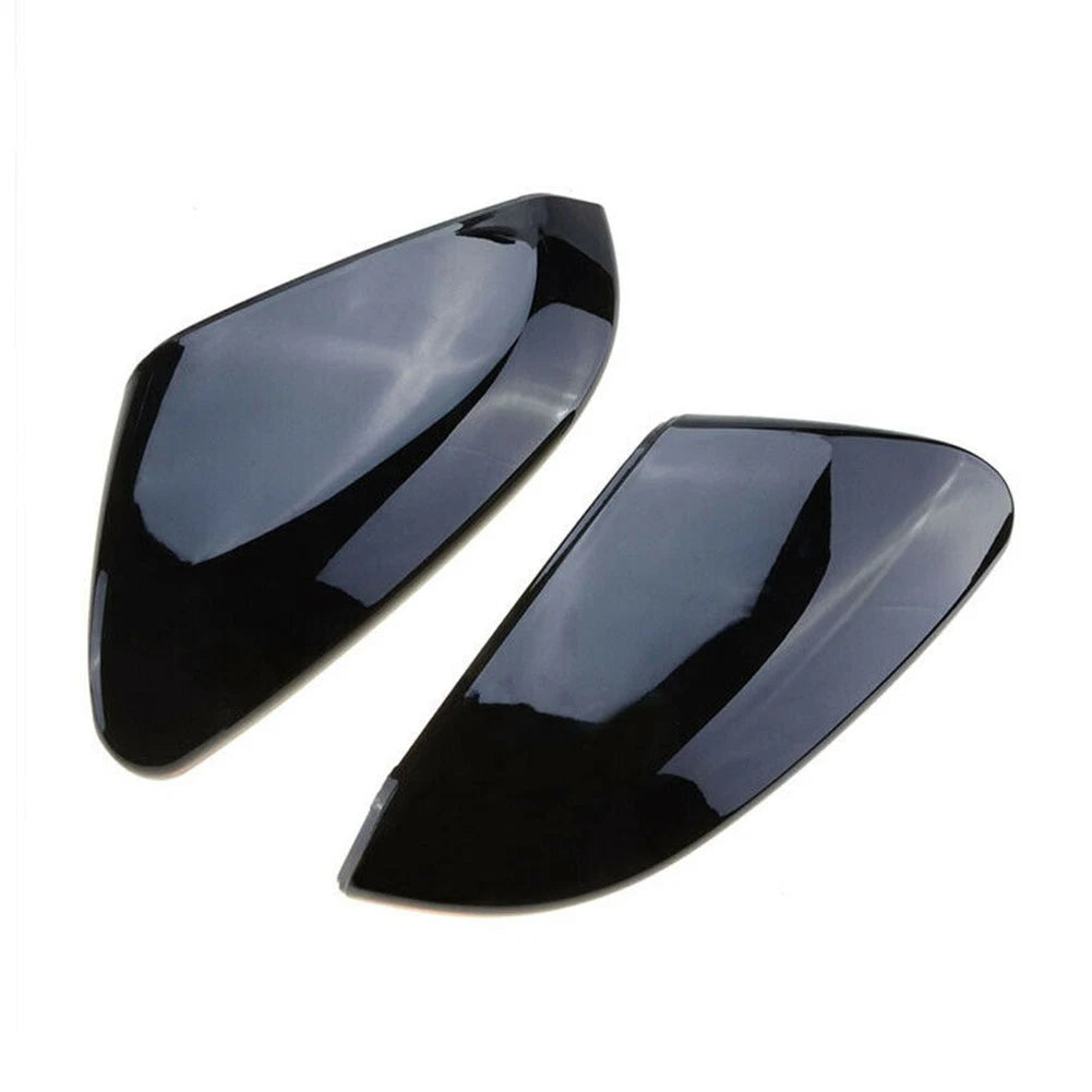 2X Side View Mirror Cover Caps for Honda Civic 10th Gloss Black