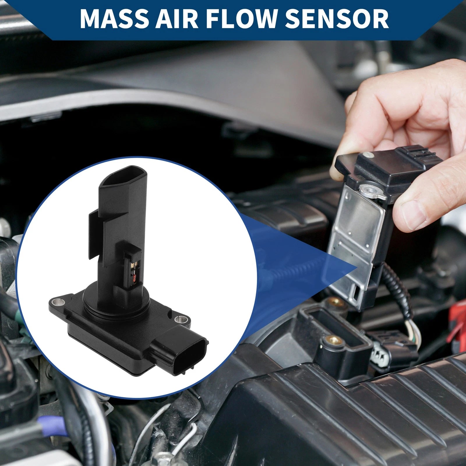 Mass Air Flow Sensor Meter MR985187 for Mitsubishi Endeavor (2004–2011)