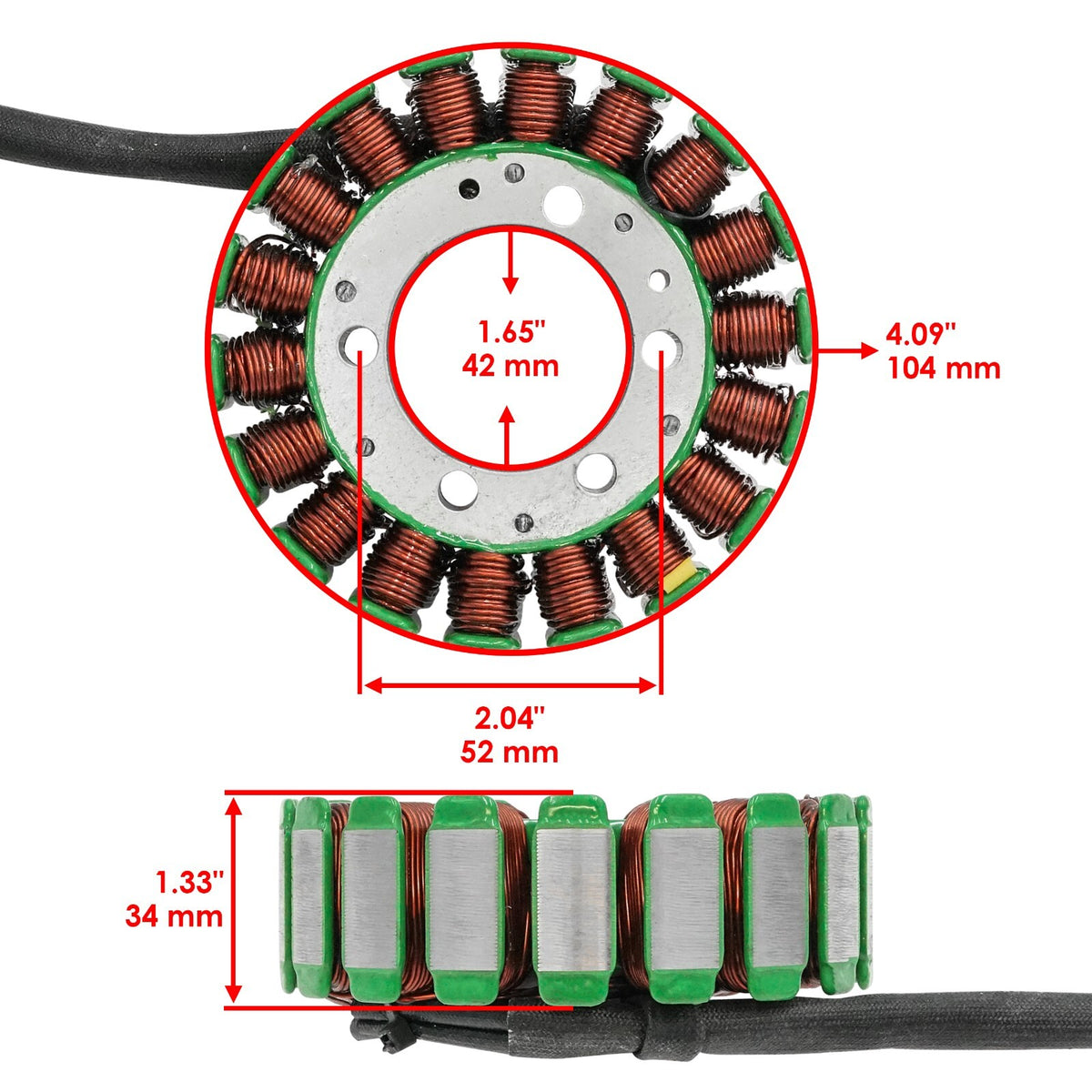 Stator Replacement for Can-Am Outlander L 450 Max 450 (2015–2022)