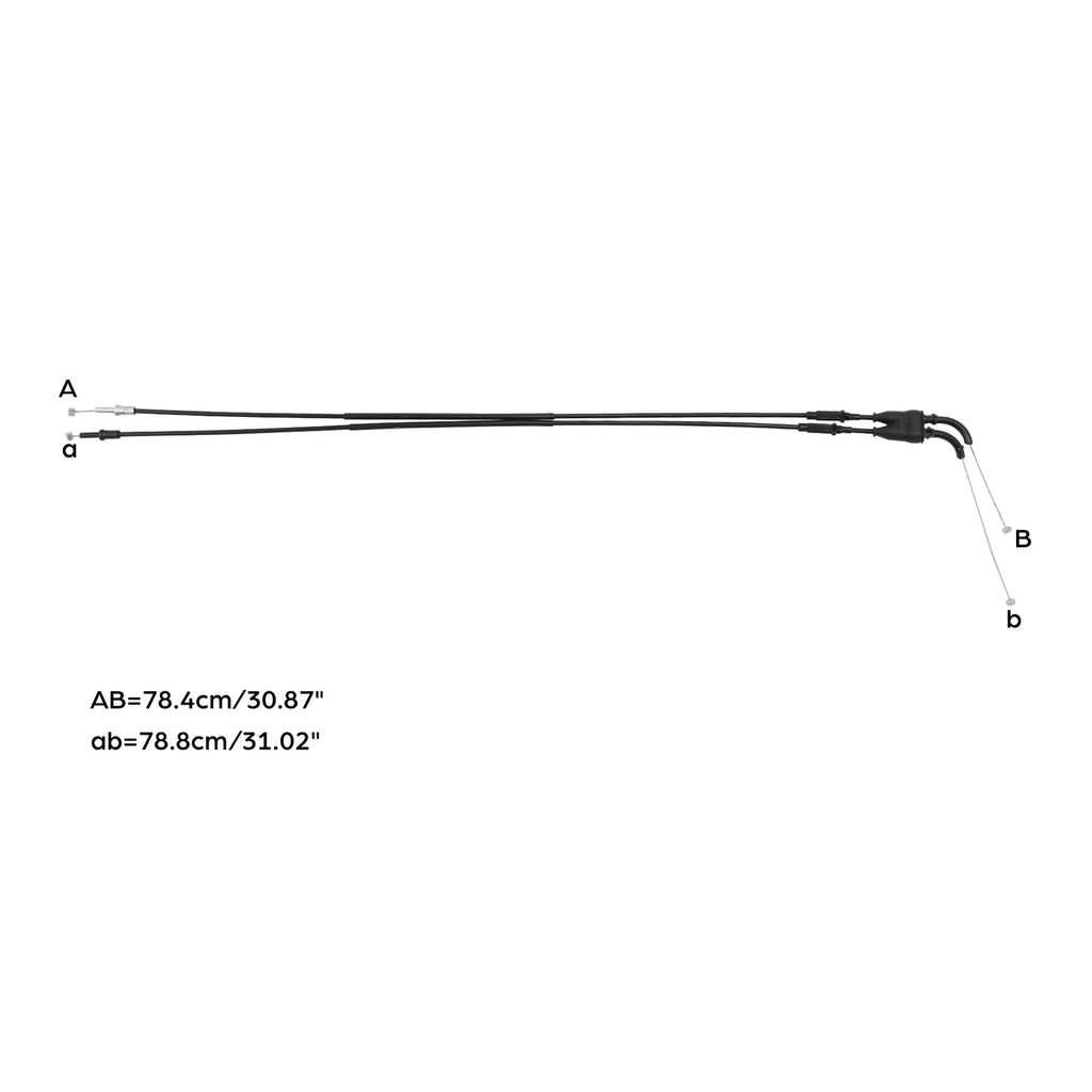 Throttle Cables for Kawasaki Ninja ZX6R (2009–2012)