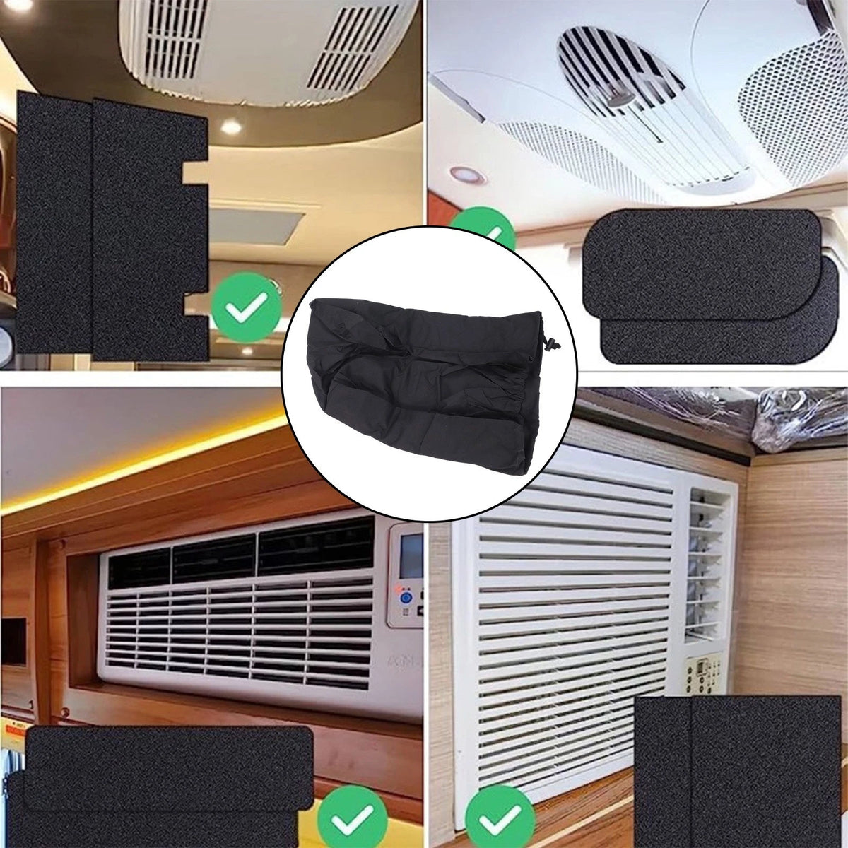 Activated Carbon Replacement Filter for Air Quality Improvement