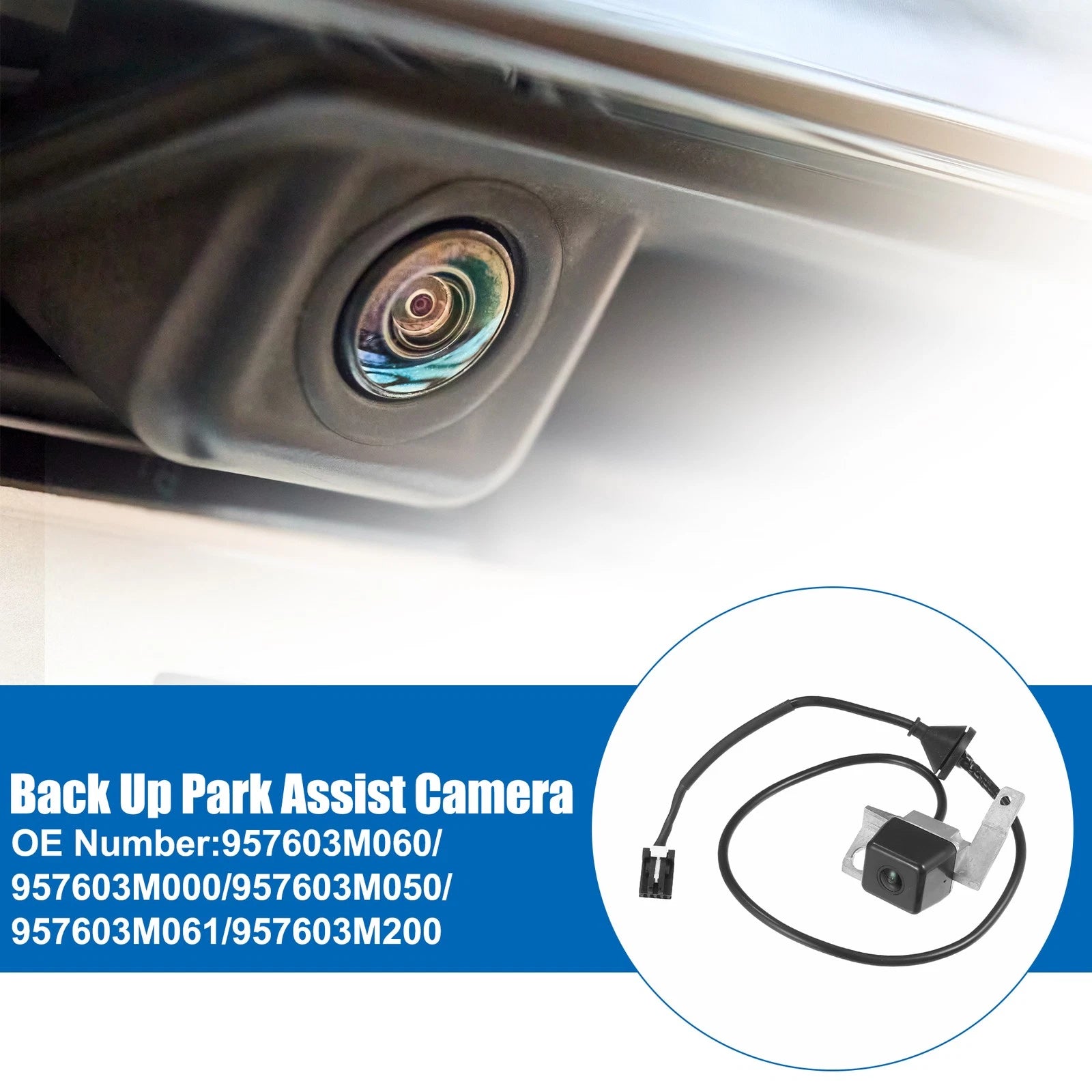 Rear View Backup Reverse Camera Replacement for Hyundai Genesis (2008–2014)