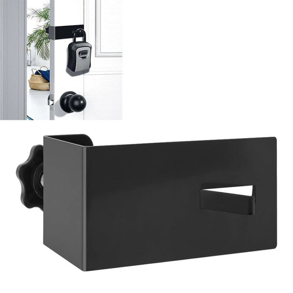 Adjustable Lock Box Door Bracket for Various Door Thickness (0.59-2.25 in)