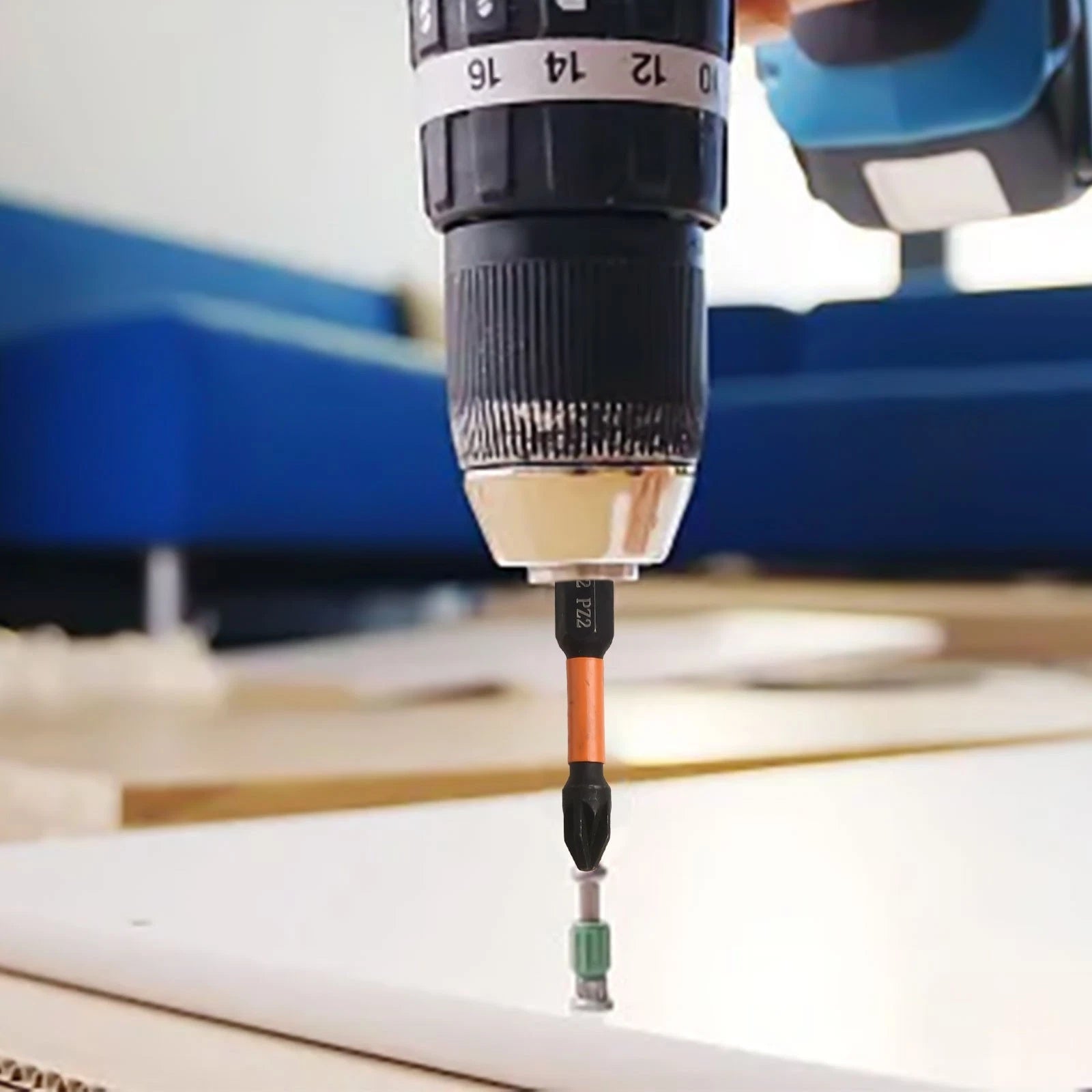 10X Magnetic Screwdriver Bits for Enhanced Grip and Precision Tasks