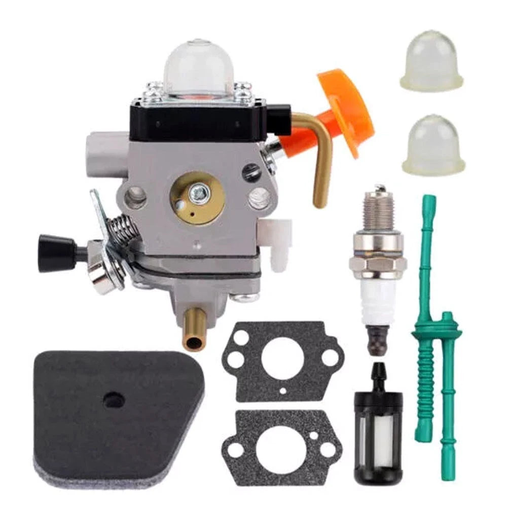 Carburetor Carb Kit for Stihl FS87 FS87R FS90 FS90K FS90R FS100 FS110 (No Year)