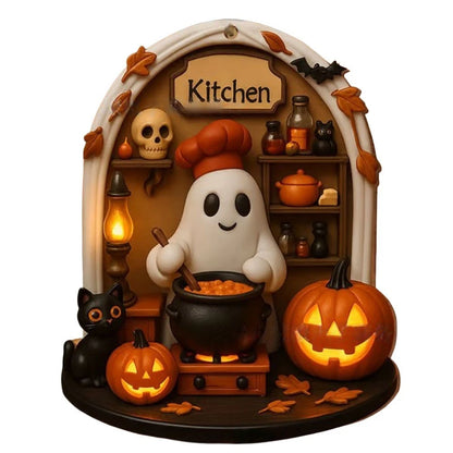 Halloween Spooky Ornament Acrylic 88CM for Wall Hanging and Table Display
