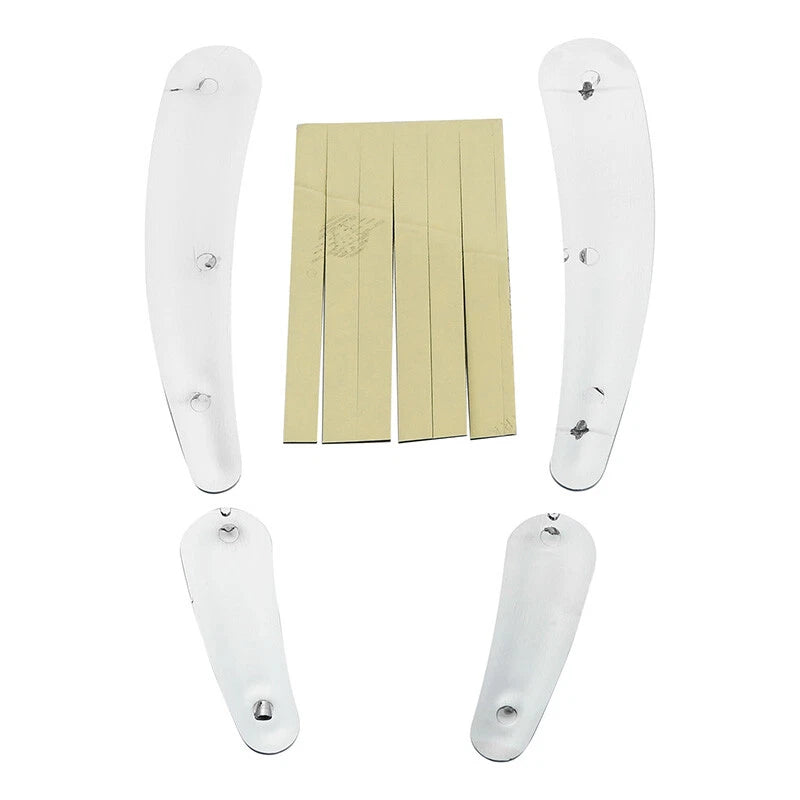 4PCS Curved Swingarm Frame Inserts for Harley Softail FLS FLSTN FLSTF (2008–2017)