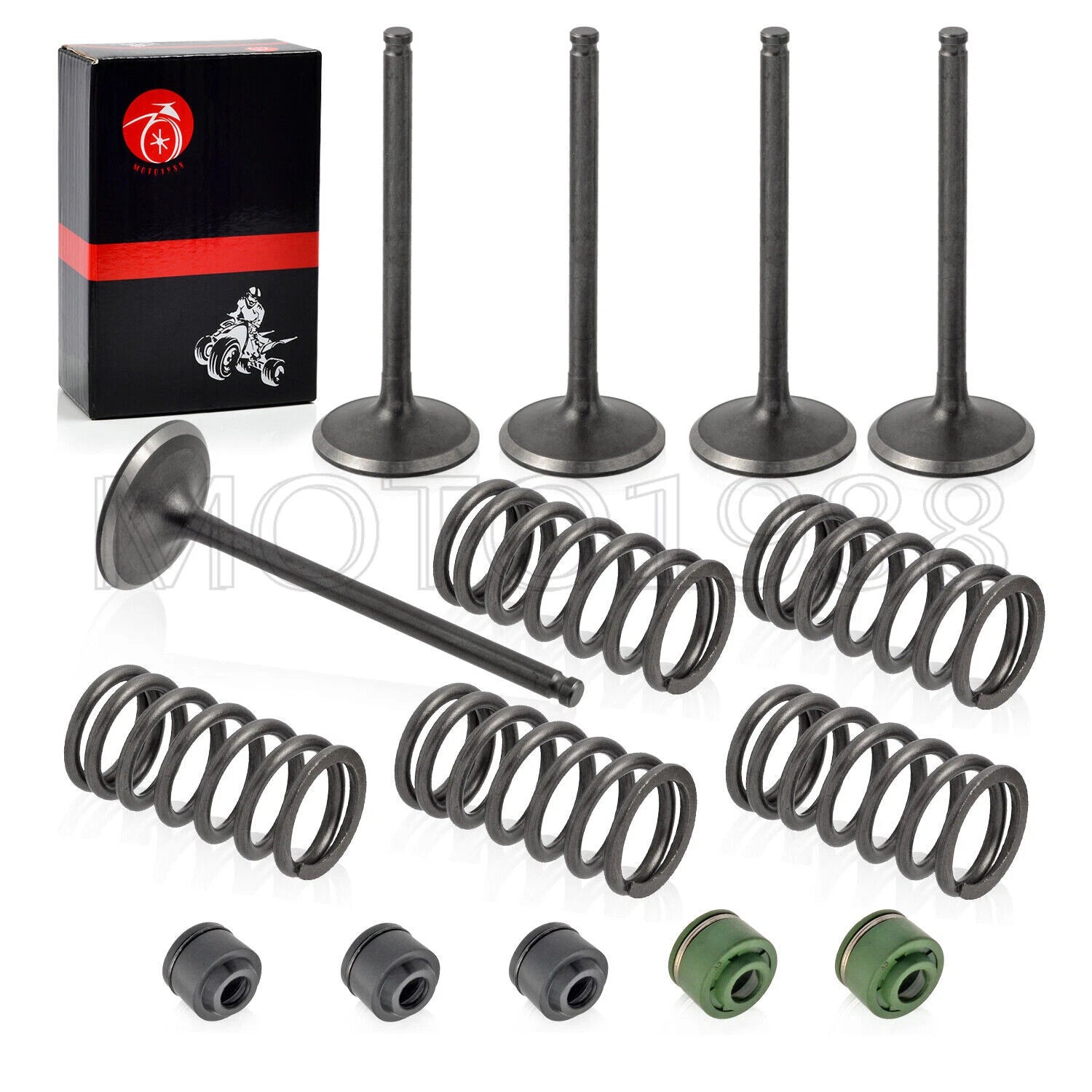 Intake Exhaust Valve & Seal Spring for Yamaha YFZ450 (2004–2009), YFZ450R (2009–2013)