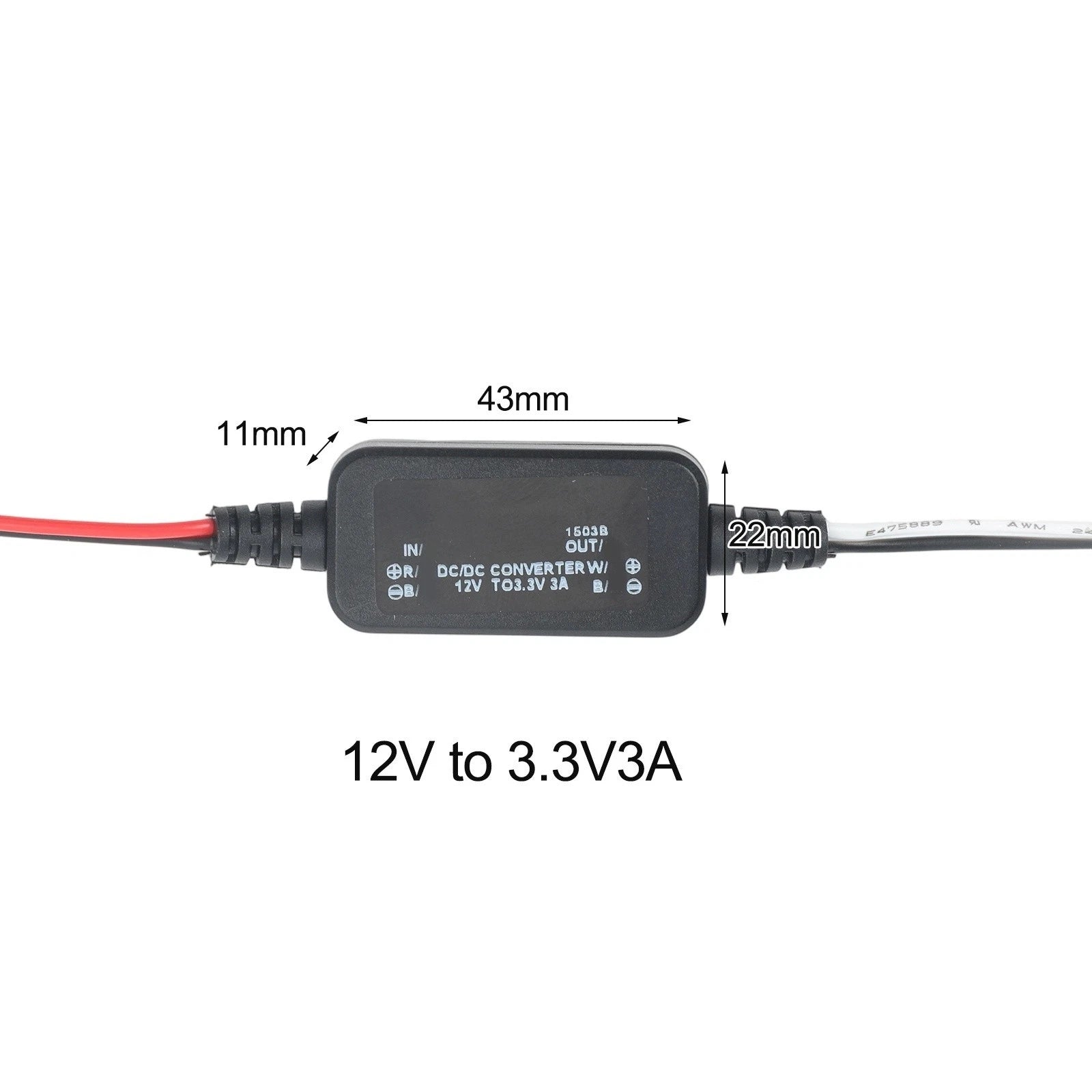 DC Voltage Reducer Converter Module for 12V Systems (3V Output)