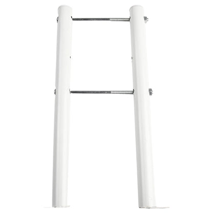 Vertical Radiator Positioning Brackets for