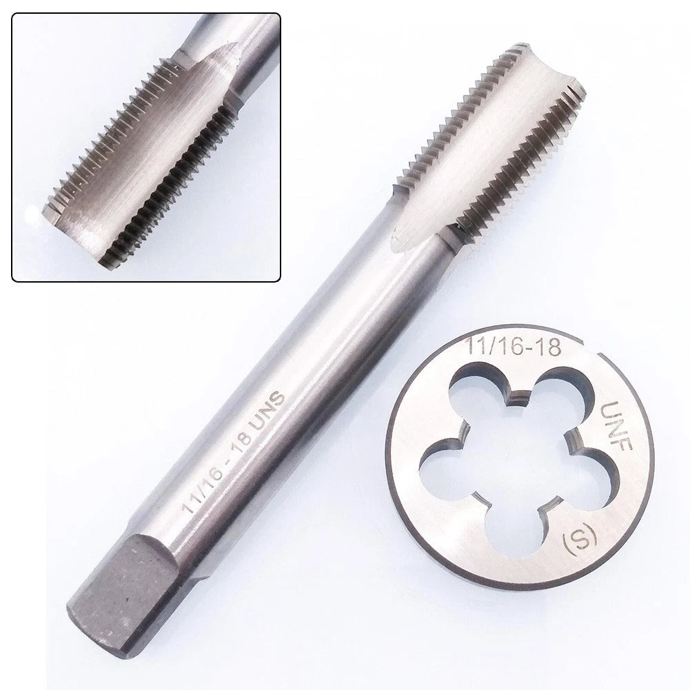 Tap and Die Set 11/16-18 UN Right Hand Thread