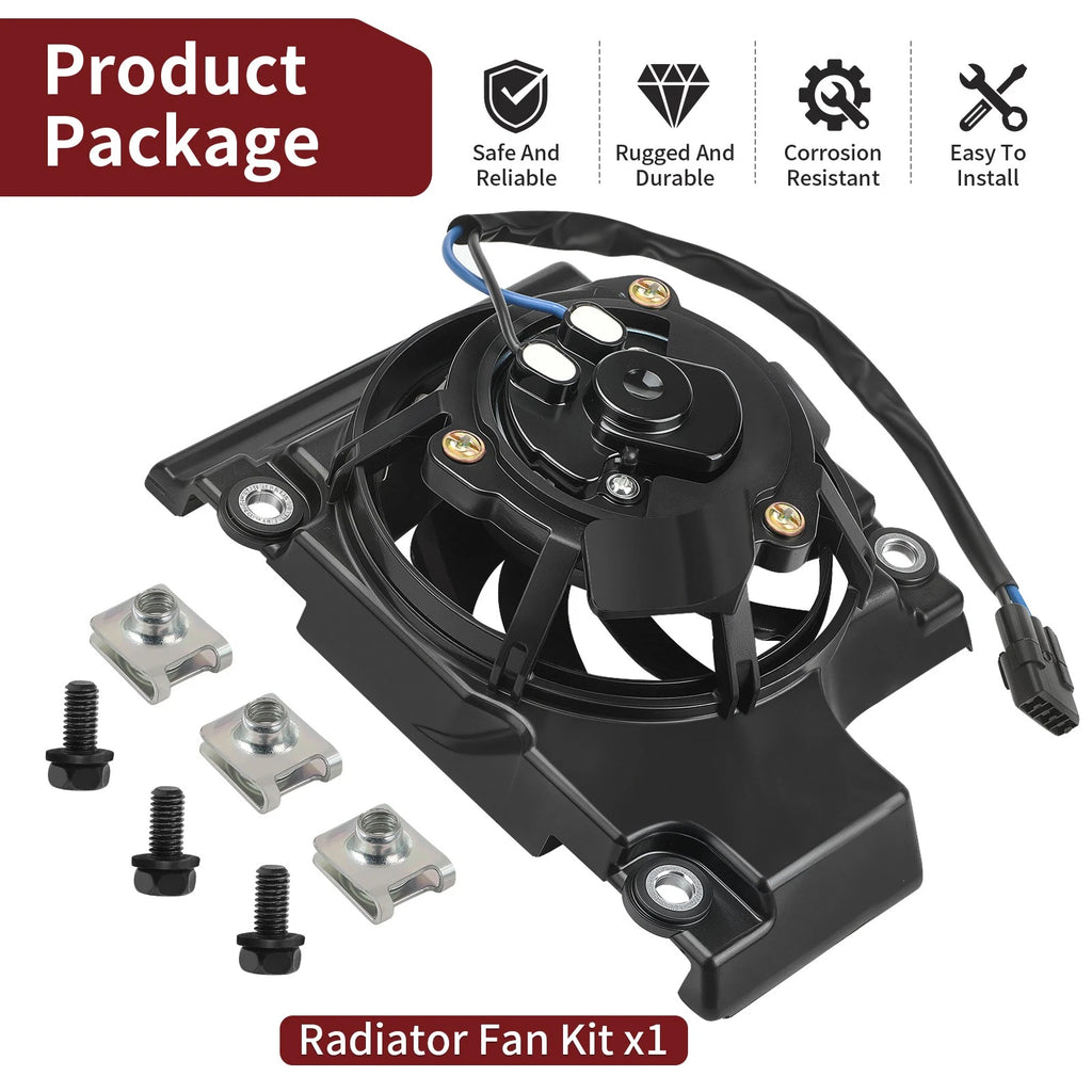 Radiator Fan for Yamaha YZ250FX YZ450FX WR450F (2019–2024) B3J-E24E0-V0-00