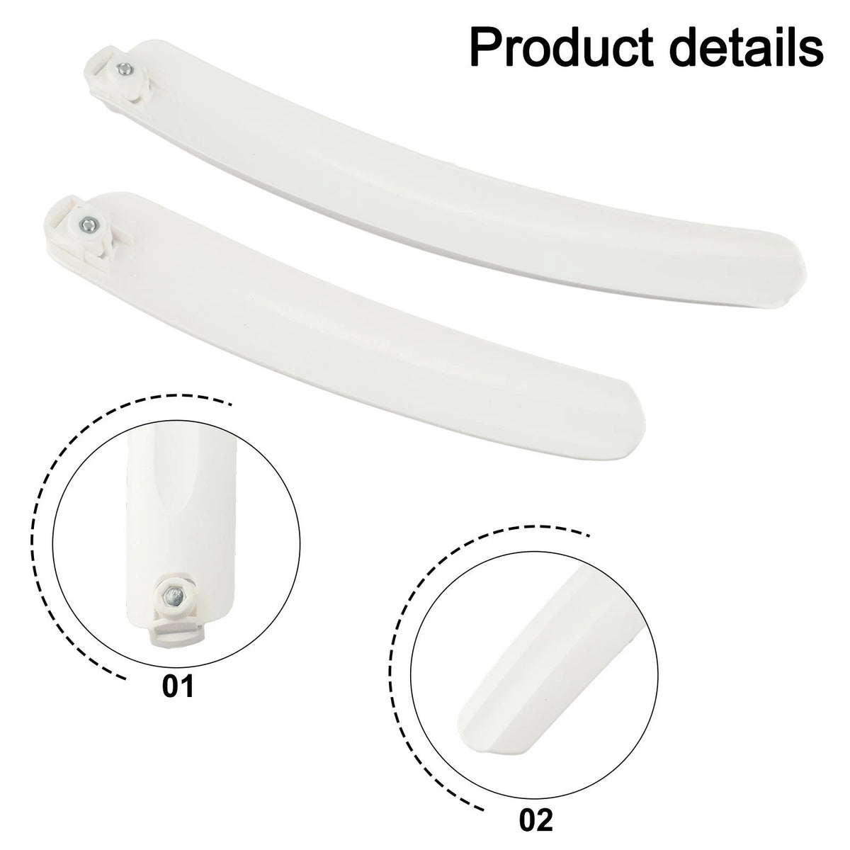 Detachable Colorful Mudguard for Folding Bikes (14/16/20 Inch)