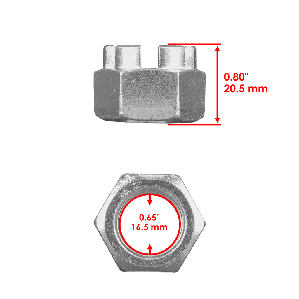 Rear Axle Nuts Replacement for Kawasaki Lakota 300 (1995–2003)