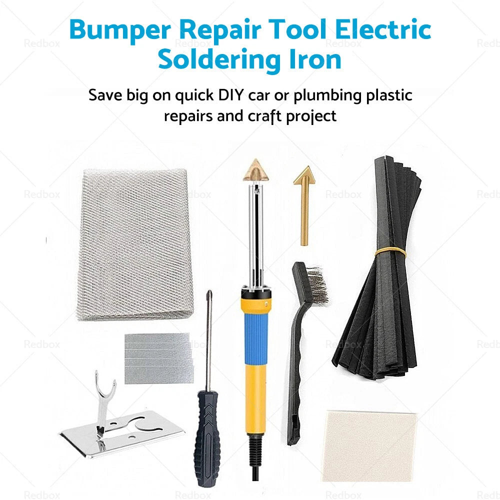 Plastic Welding Soldering Iron Kit for Car Bumper Dashboard Repair (2010–2023)