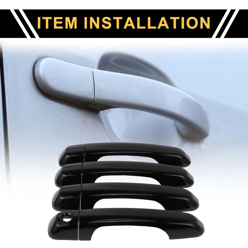 Exterior Door Handle Cover Kit 4PCS for Toyota 4Runner (2010–2019)