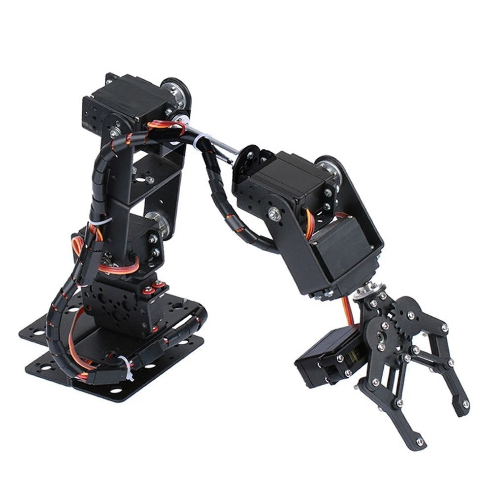 6DOF Robotic Arm Kit with 6 Motor Joints for Forward Backward Motion