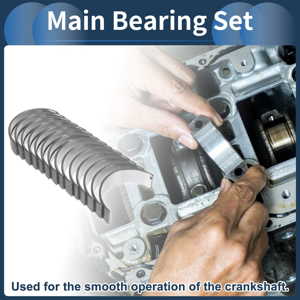 Main Bearing Set Replacement for Toyota Cressida (1984–1988) 14 Piece