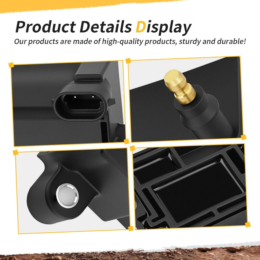 2X Ignition Coil for Mercury Mercruiser 35-80HP (8M0029482, 8M0044991)