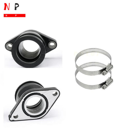 2Pcs Carburetor Intake Manifold Boots for Yamaha TT350 (1986–1987)