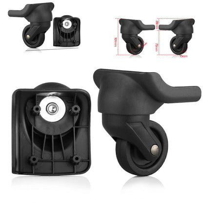Set of 4 Replacement Swivel Wheels for Luggage/Suitcase W044