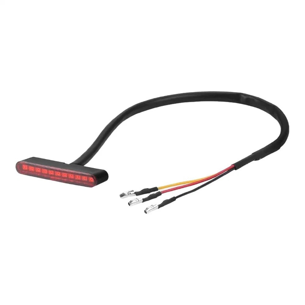 3-Wires LED Rear Tail Running Stop Brake Light for Motorcycle ATV