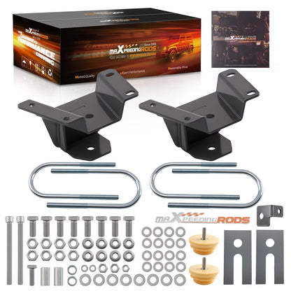 2" Rear Lowering Steel Drop Hanger Kit for Ford F-150 (1997–2003)