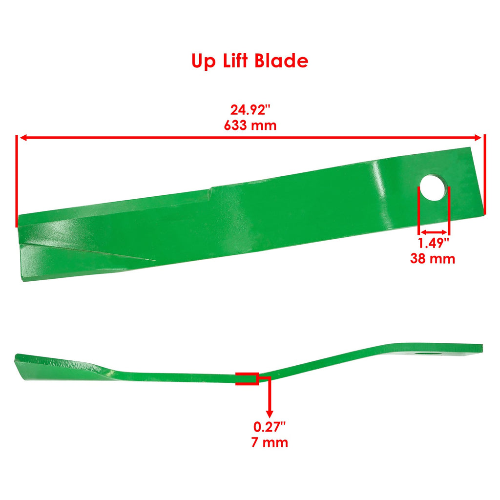 Mower Uplift Deck Blade Replacement for Bush Hog 12010 2315 2515 (2010–2010)