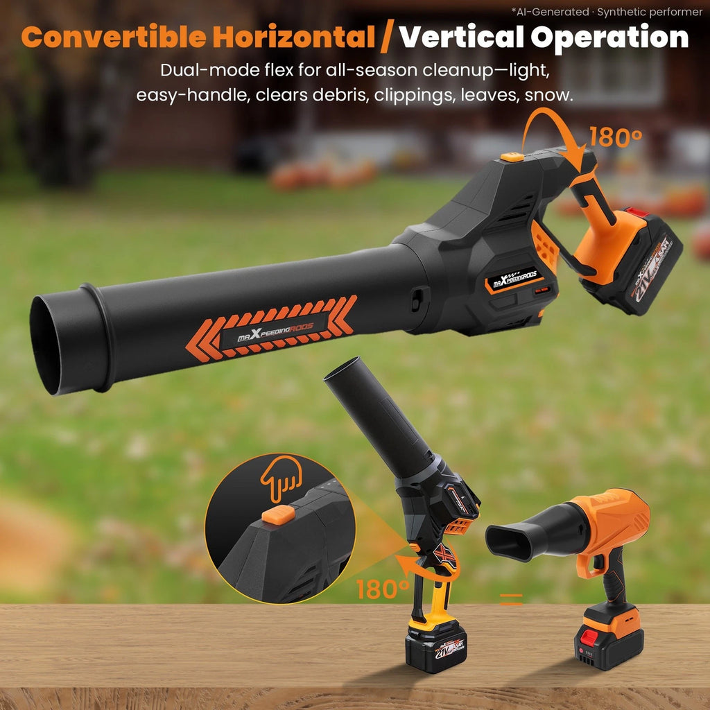 21V Leaf Blower 650CFM 180MPH for Lightweight Models (2023)