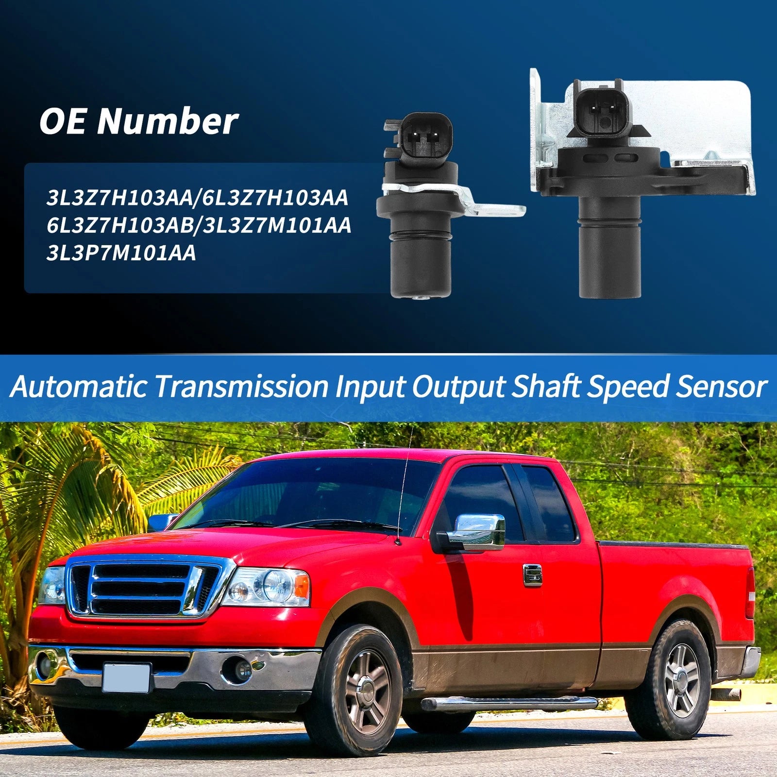 Transmission Input Output Speed Sensor Replacement for Ford F-150 (2004–2010)