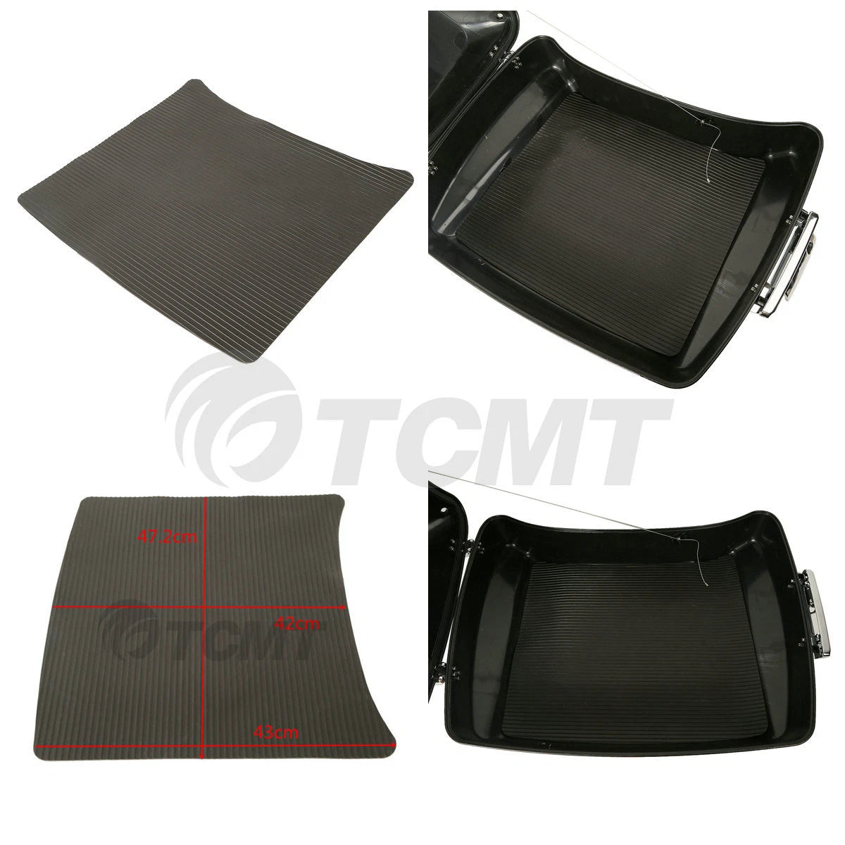 Trunk Rubber Mat Insert for Harley Davidson Touring (2014–2024)