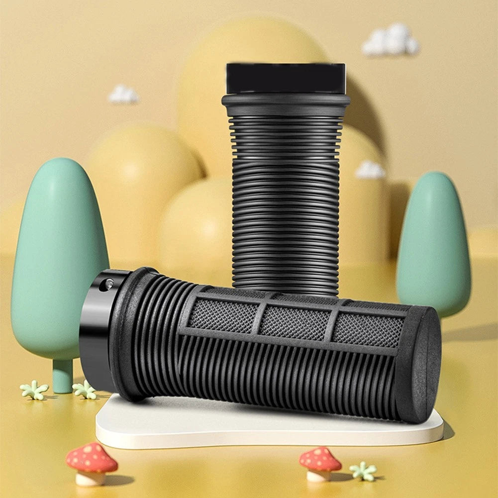 Kids Bike Grips for 22mm Handlebars (Pair) - TPR Rubber